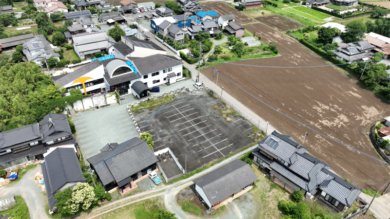 山鹿市長坂の事業用地